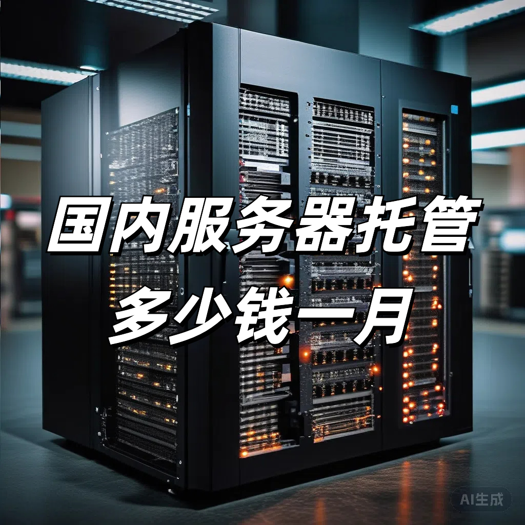 費用解析：國內服務器托管多少錢一月