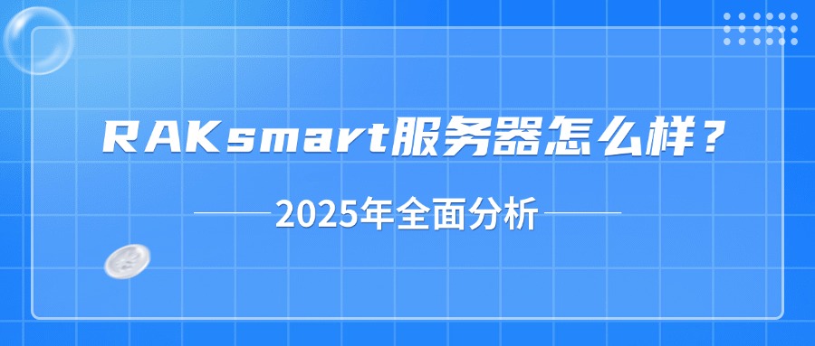 RAKsmart服務器怎么樣？2025年全面分析