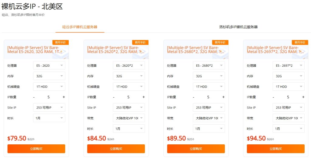 RAKsmart站群多IP服務器半價