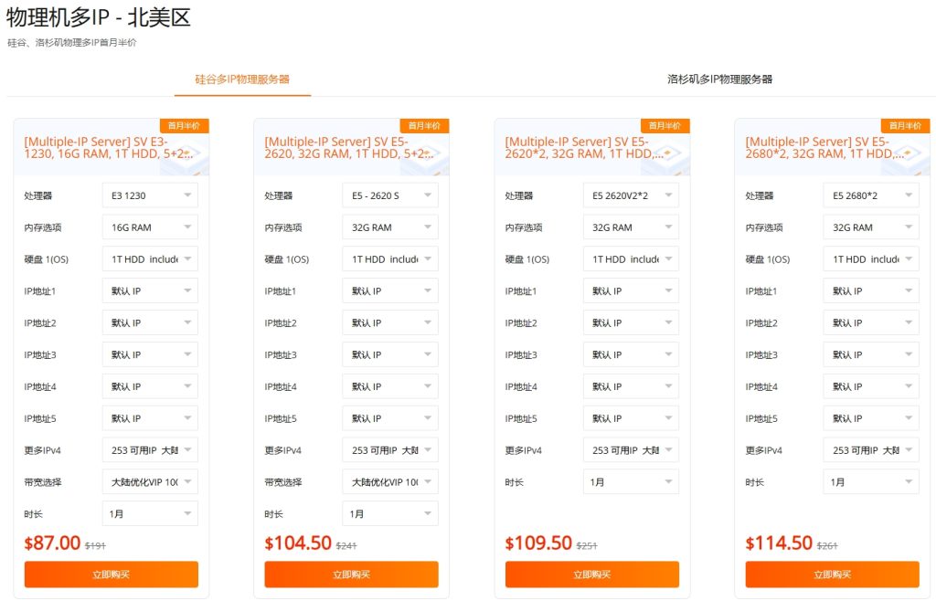 RAKsmart站群多IP服務器半價