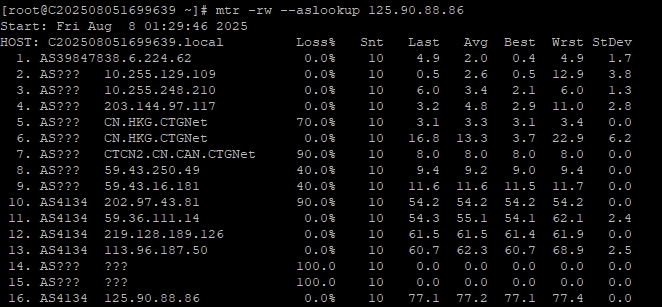 RAKsmart中國香港裸機云服務器E5 - 2620性能實測
