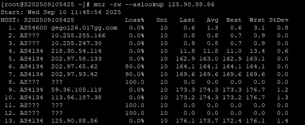 RAKsmart美國洛杉磯高防服務器速度和性能評測