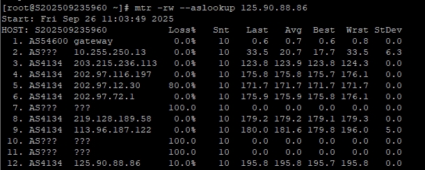 RAKsmart美國西雅圖10G+大帶寬服務器評測