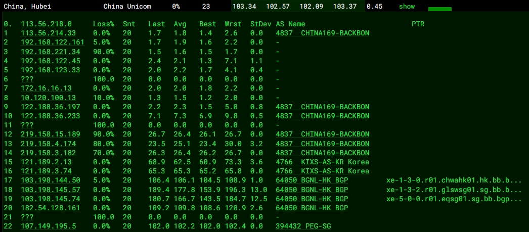 RAKsmart新加坡物理DDOS服務器實測