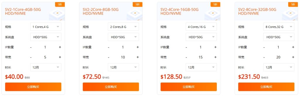 raksmart年末鉅惠 全線福利價