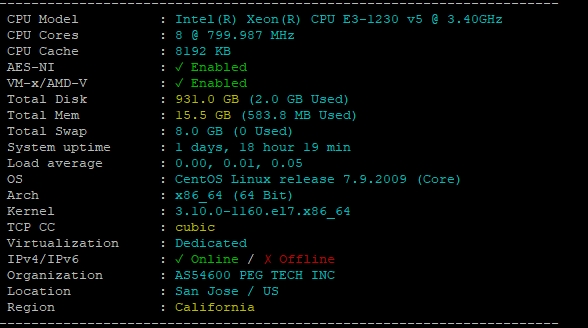 RAKsmart美國硅谷站群多IP服務器實戰測評