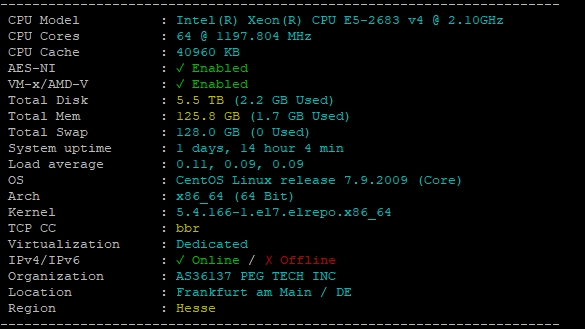 RAKsmart法蘭克福10G+大帶寬服務器實測