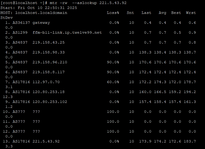 RAKsmart法蘭克福10G+大帶寬服務器實測