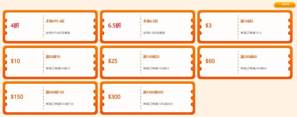 RAKsmart全場福利券包